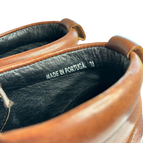 Dansko Womens Lace-Up Chukka Ankle Boots Shoes US 7.5 8 EU 38 Leather Brown EUC - Picture 4 of 16